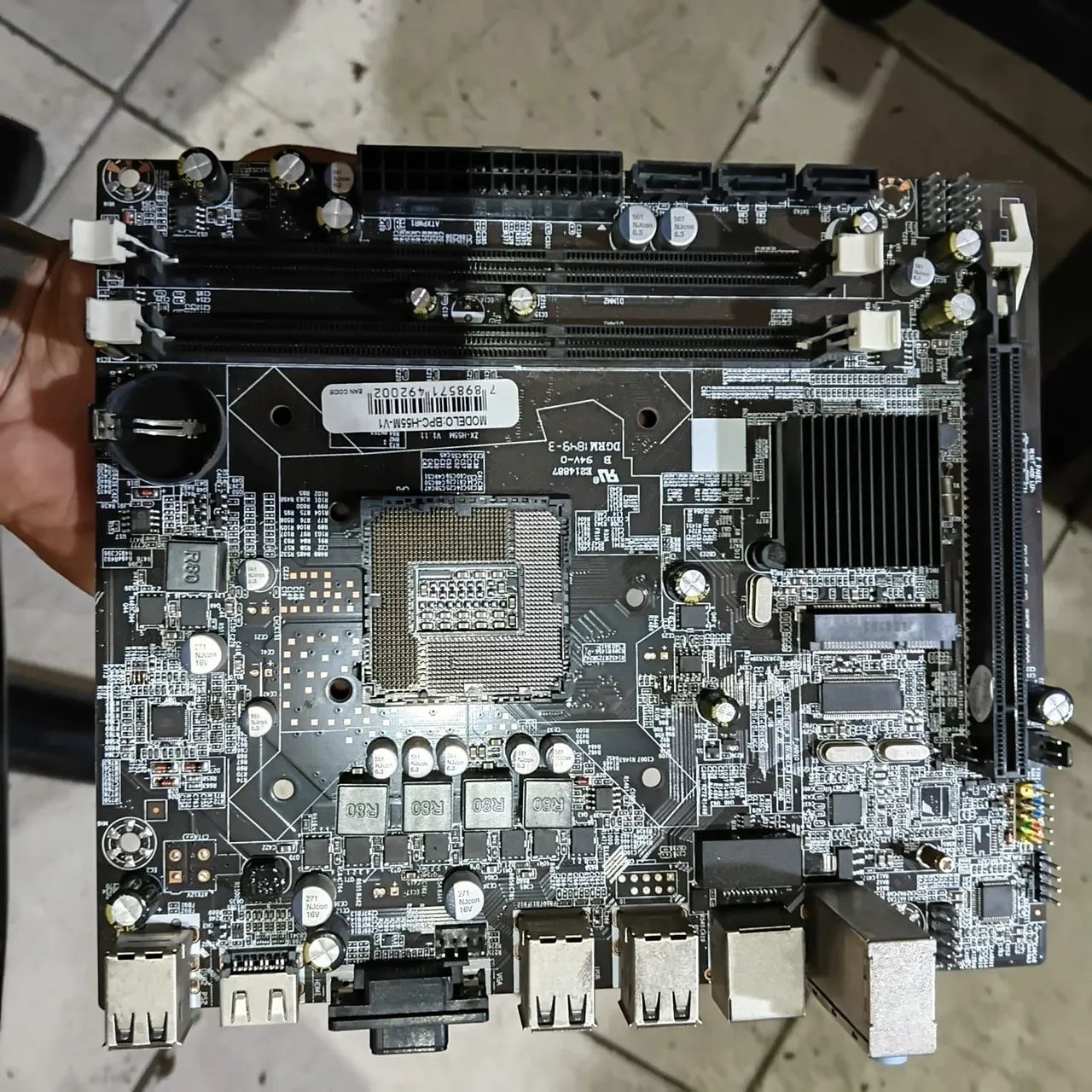 Placa-Mãe H55 LGA 1156 - BPC-H55M-V1 (Sem Teste)