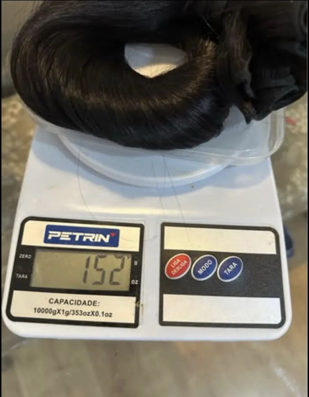 Cabelo brasileiro 55 cm 150 gramas  - Foto 4