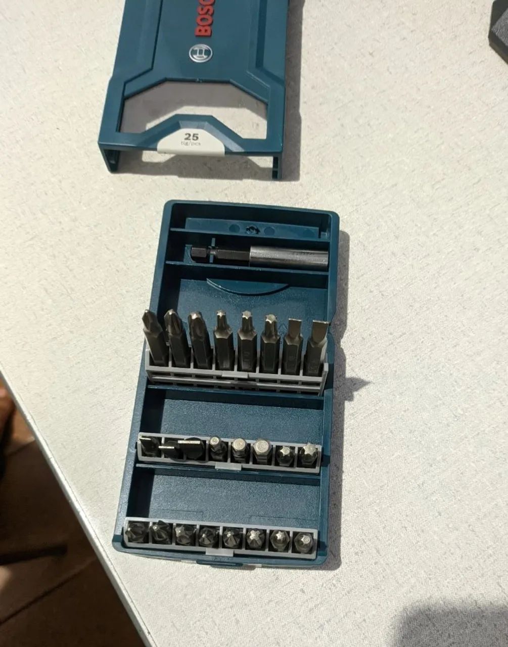 Kit de pontas para parafusar Bosch com 25 peças - Foto 4