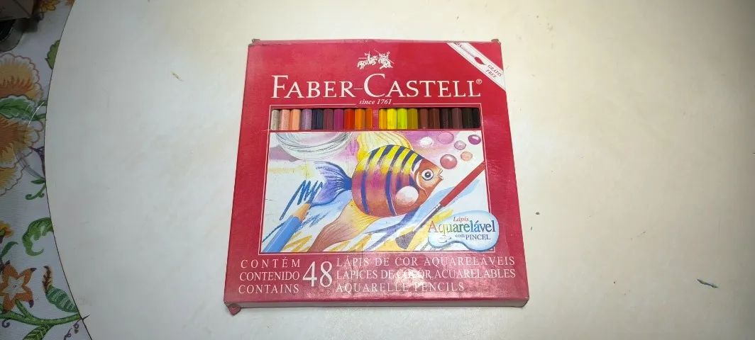Lápis De Cor Aquarelável Eco Lápis 48 Cores - Foto 2