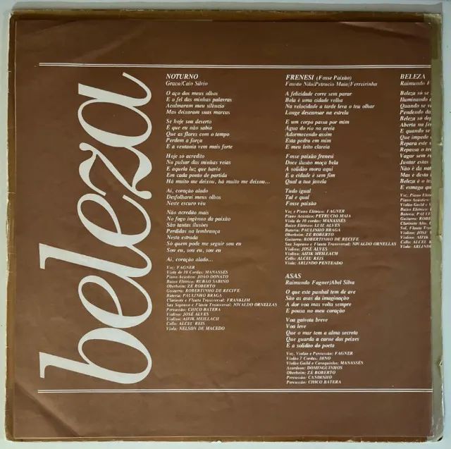 LP VINIL Fagner - Beleza - Foto 3