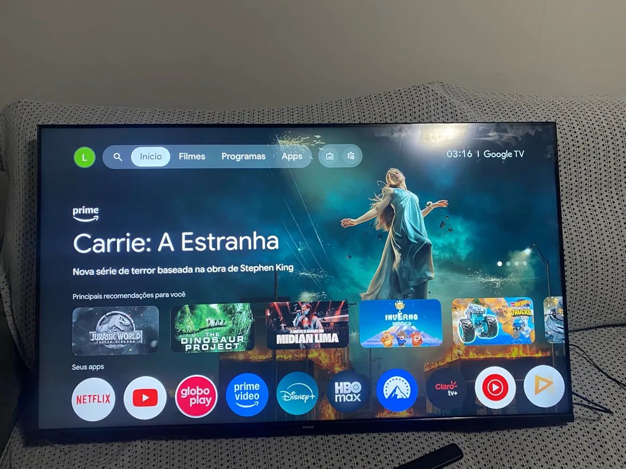Televisão Philips 6 meses de uso - Foto 2