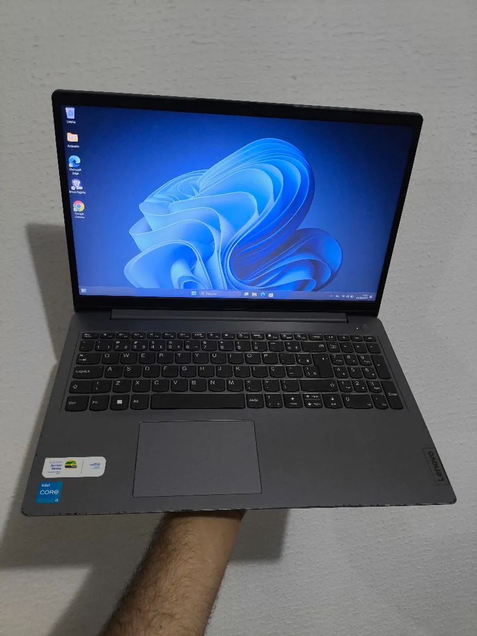 Notebook Lenovo 3i core i3 de 11°ger + 8gb + 256gb SSD M2 seminovo!