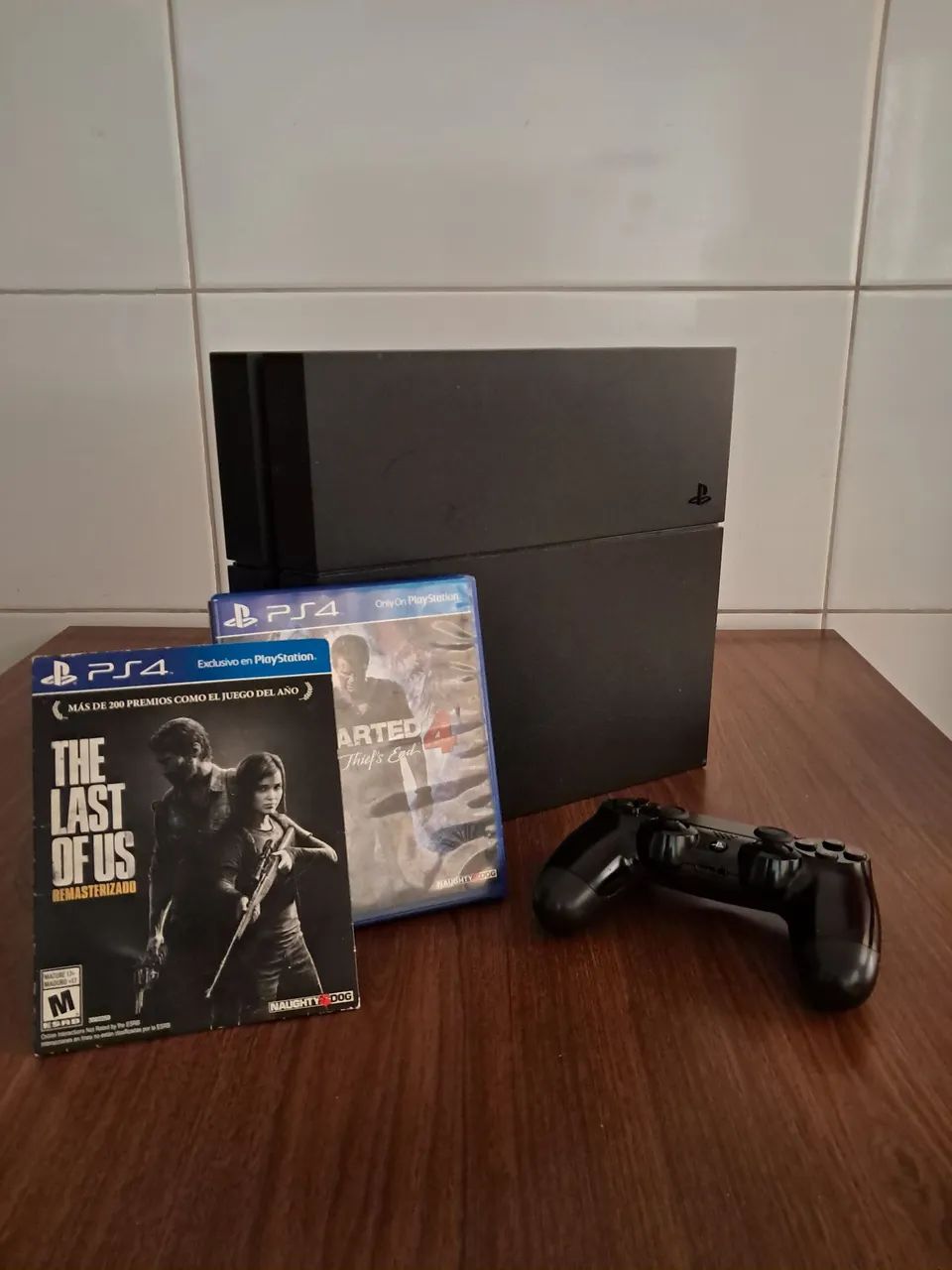 PlayStation 4 FAT (PS4) - 2 jogos + 1 controle - Foto 2