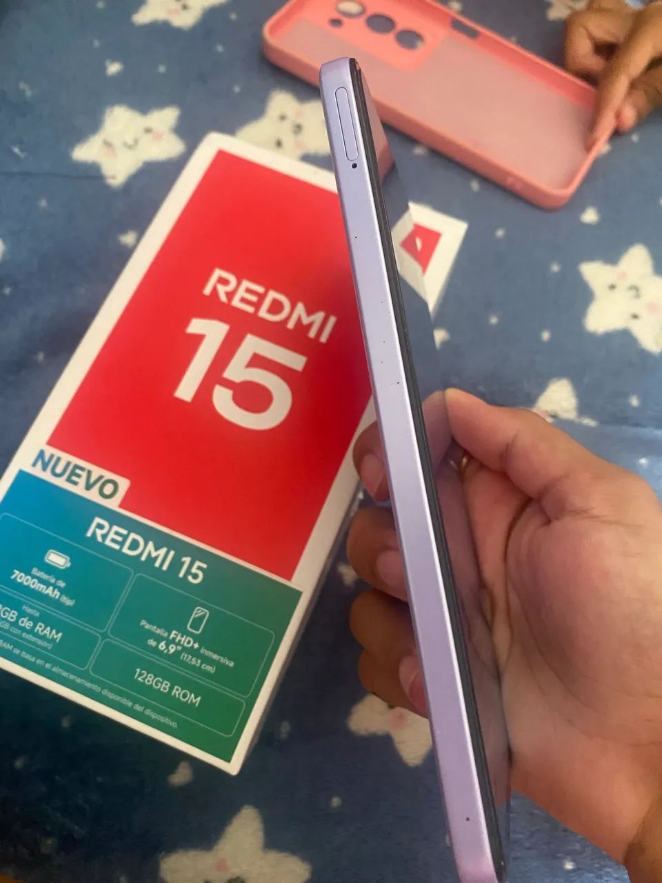 Celular novo REDMI 15 ,com apenas 5 meses de uso  - Foto 3