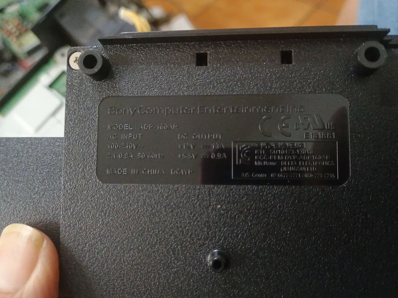 FONTE ORIGINAL PS3 SUPER SLIM E COOLER PS3 SUPER SLIM FUNCIONANDO PERFEITAMENTE $200 OS 2 - Foto 5