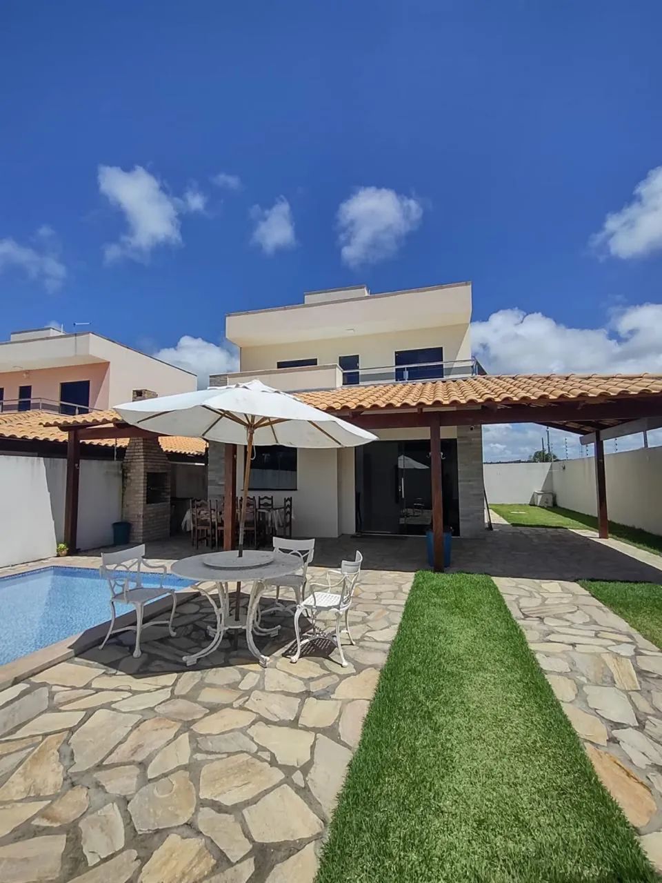 Casa nova com 3 suítes climatizadas em Carapibus  - Foto 4