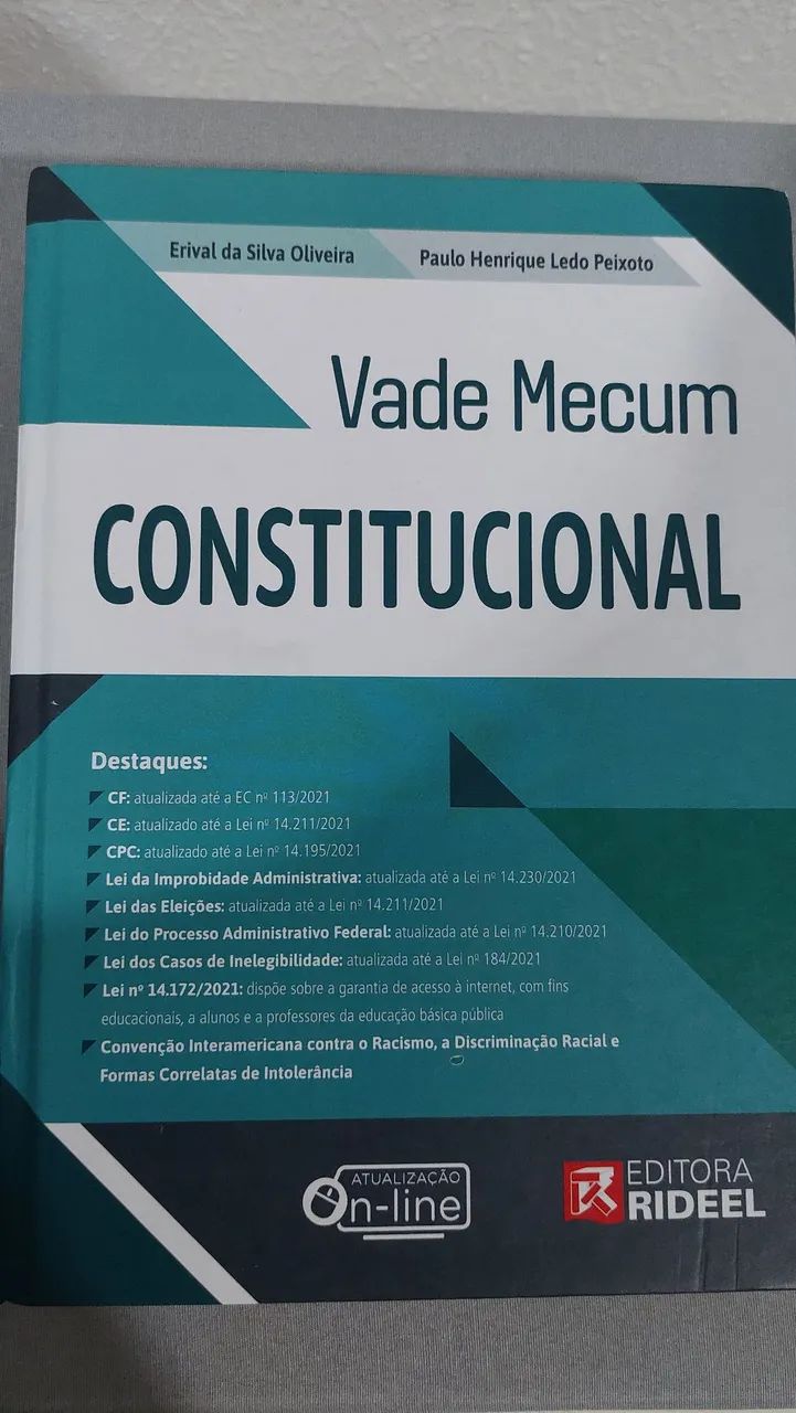 Vade Mecum Constitucional - Editora Rideel