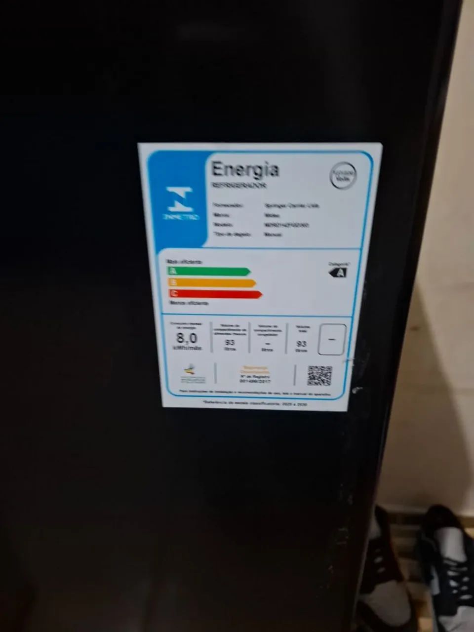 Frigobar midea 93 litros em excelente estado, - Foto 5
