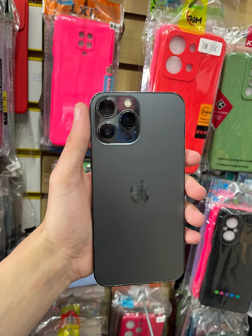 iPhone 13 Pro Max 256GB - 87% Bateria Zerado