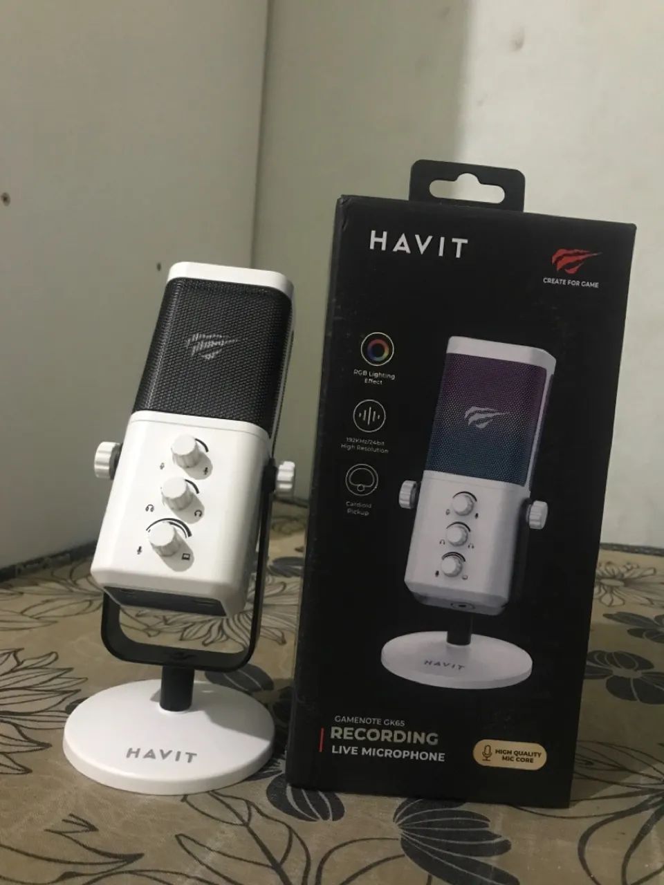 Microfone Havit Gk65