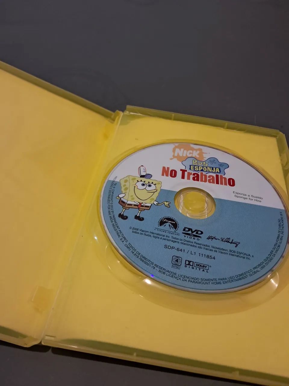 DVD Bob Esponja  - "No Trabalho" - Foto 2