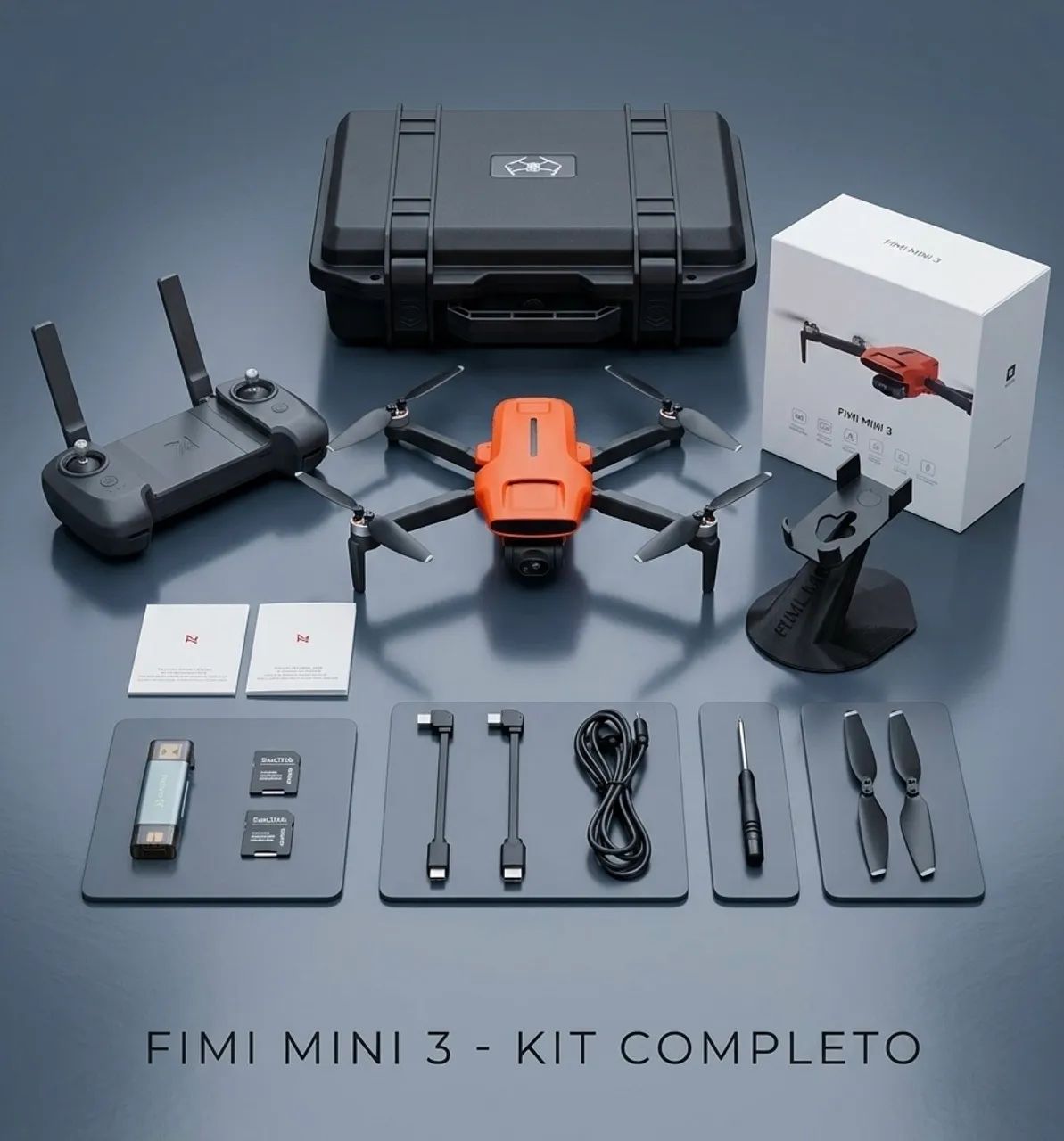 Drone Fimi Mini 3 Pro - 4k 60fps + Acessórios Extras