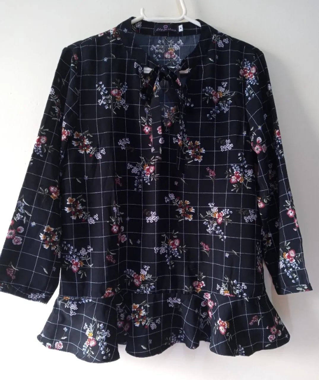 Blusa C/ Manga Nova 38