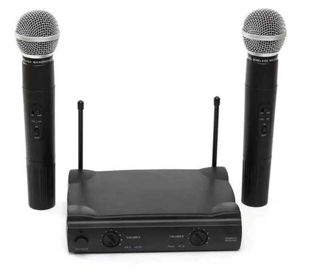 Microfones S/fio pra sair logo