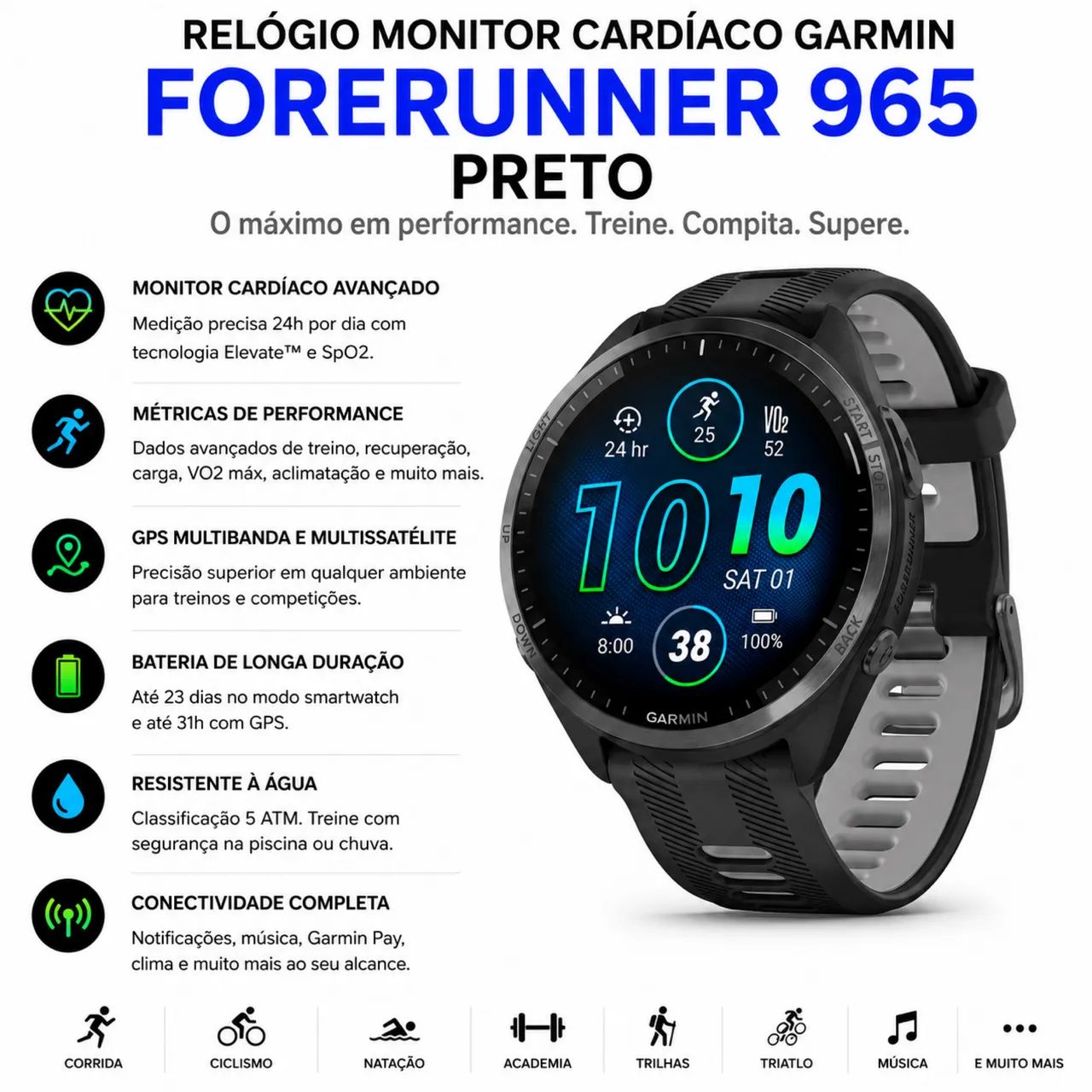 Garmin Forerunner 965 - Foto 2