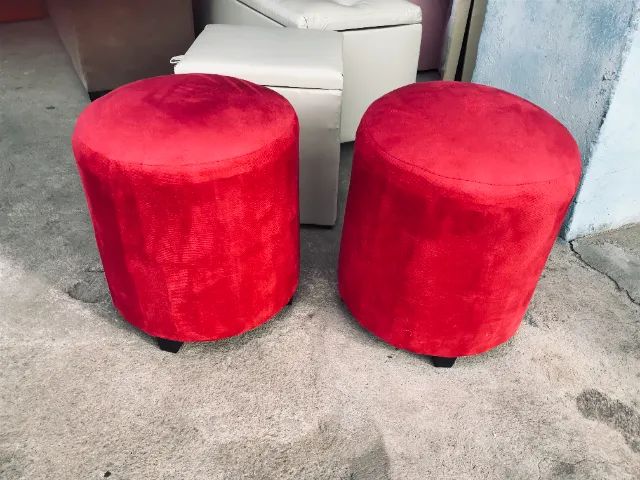 Puffs redondos para inovar seu lár - fazemos entregas! - Foto 6