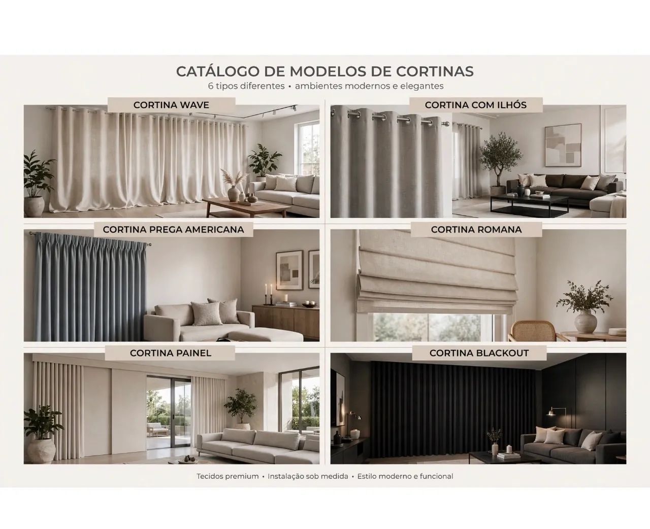 CORTINAS SOB ENCOMENDAS  - Foto 4
