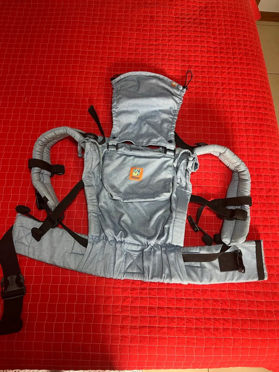 Mochila ajustável ?Canguru? - Foto 4