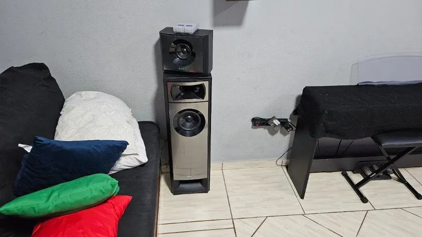 Home Teather Muteki HT M77 7.2 2014w com bluetooth nativo - Foto 2