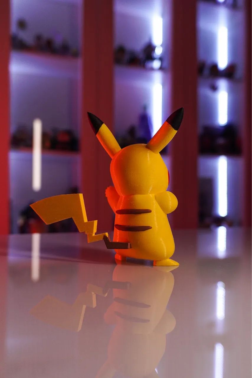 Pikachu impressão 3D - Foto 5