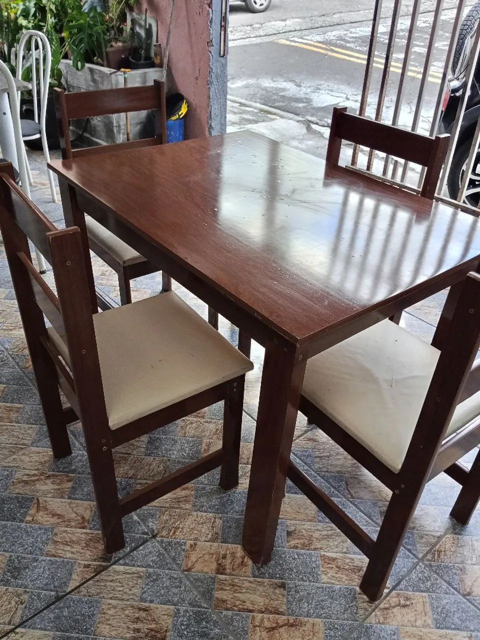 Mesa 4 cadeiras - Foto 4