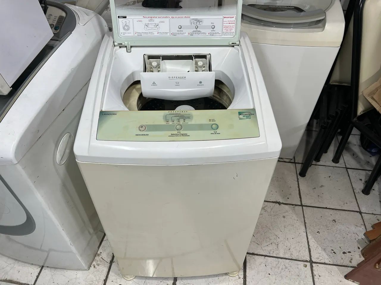 Máquina de Lavar 6kg Advantech Wash com Defeito - Foto 3
