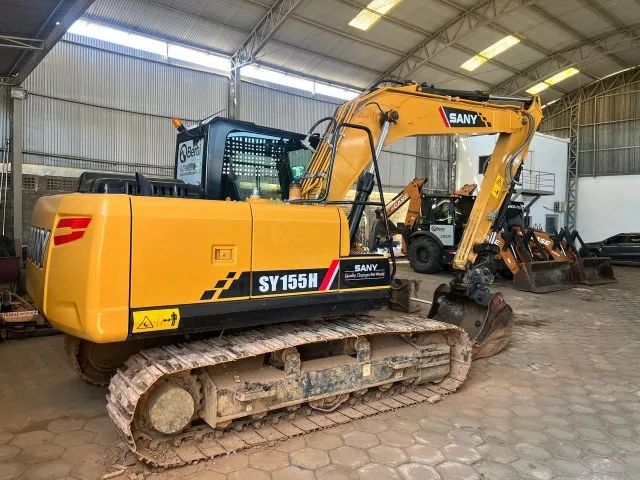 ESCAVADEIRA SANY 155 14 TONELADAS COM ENGATE RÁPIDO - Foto 5
