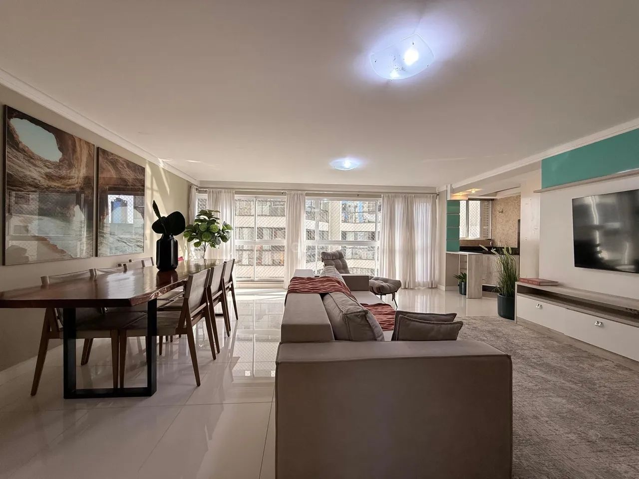 Apartamento Mobiliado com Piscina Aquecida e 3 Quartos no Centro de Chapecó SC - Foto 5