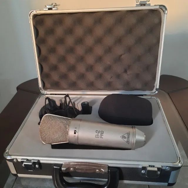 Microfone Condensador Behringer B-2 Pro + Case Original + Shock Mount - Foto 4