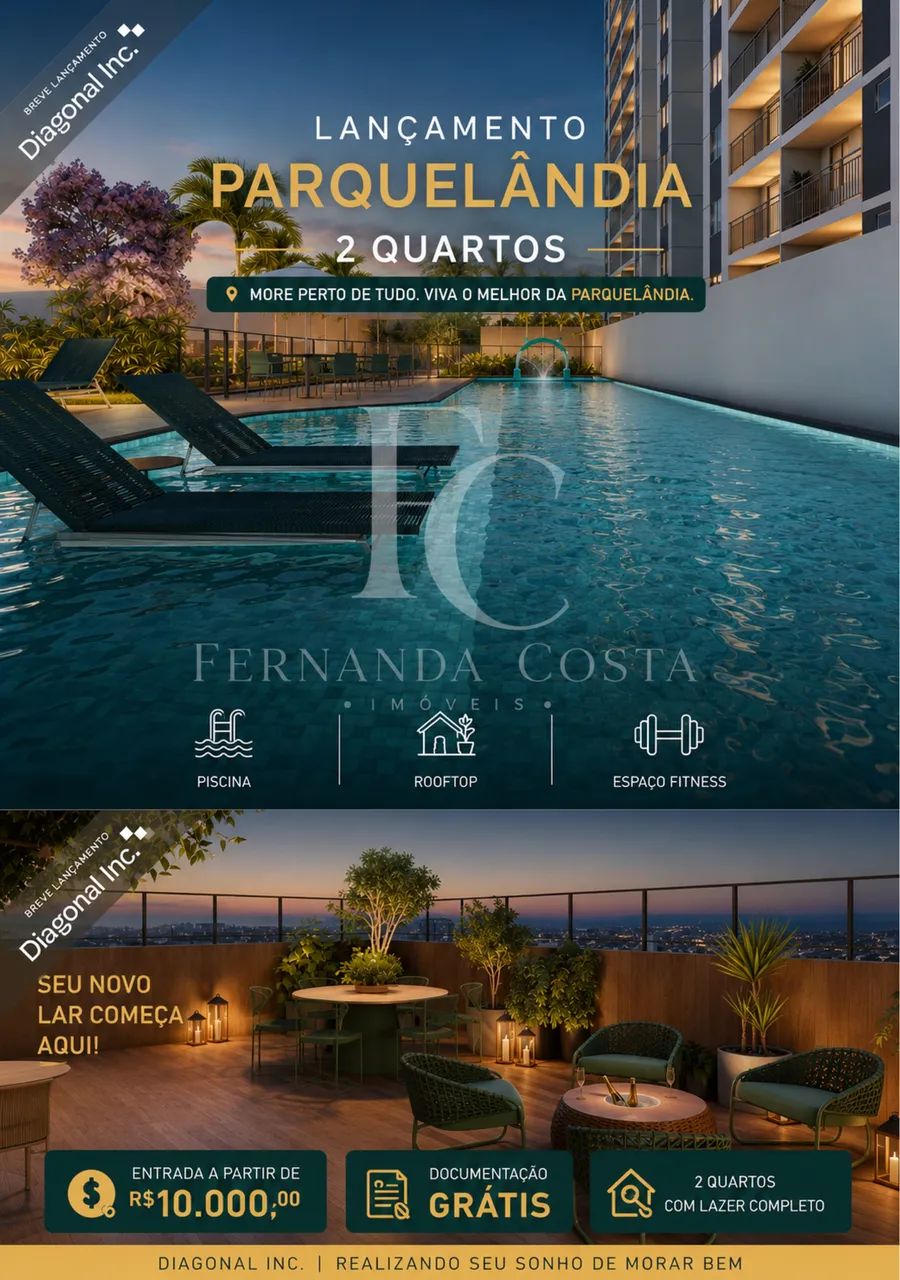 Lançamento Na Parquelândia-2 quartos  - Foto 2