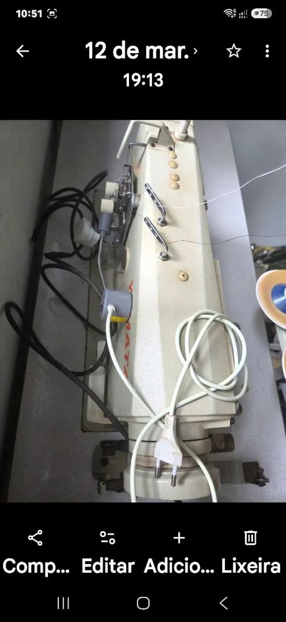 Máquina industrial pespontadeira  - Foto 4