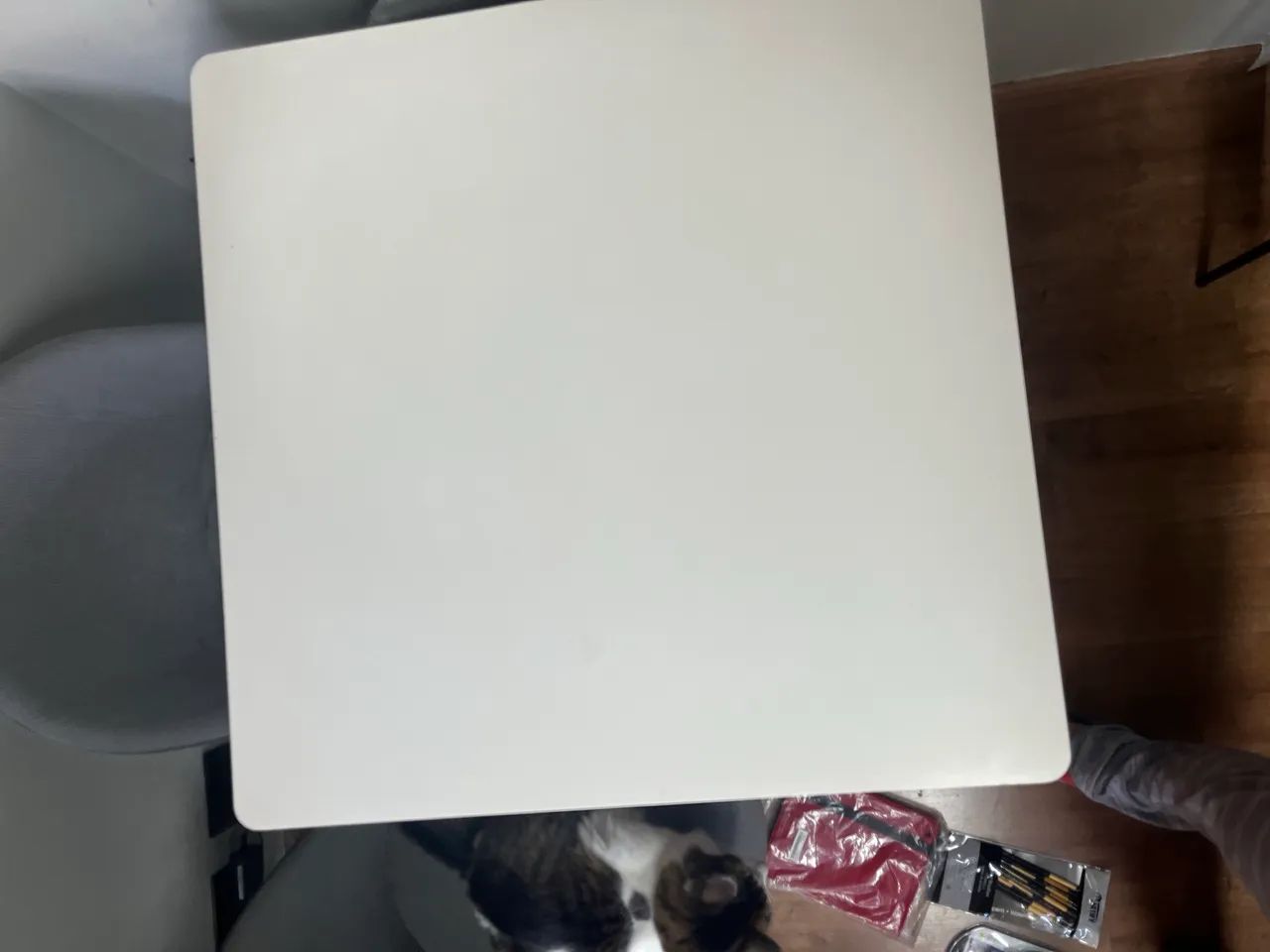 Mesa jantar e almoço quadrada 80x80 branca Tok Stok  - Foto 2