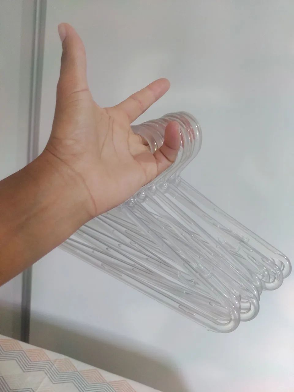 10 Cabides infantis acrílico  - Foto 3