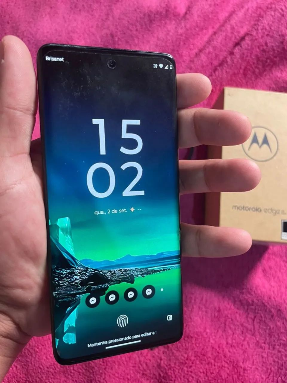 Moto Edge 40 neo 256 gb /8 de ram - Foto 2