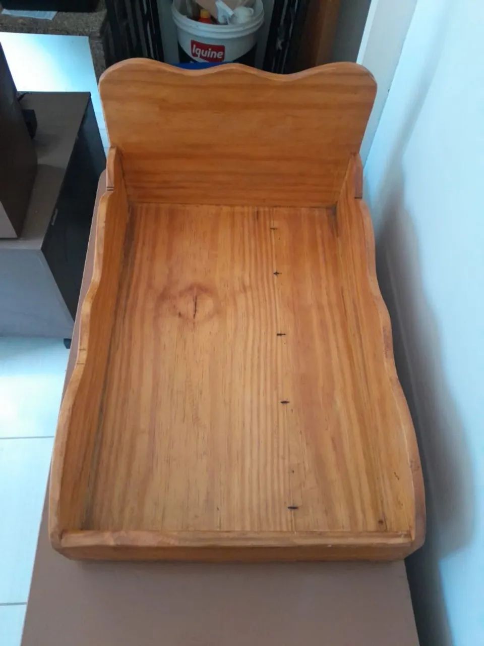 Cama de pet de madeira  - Foto 2