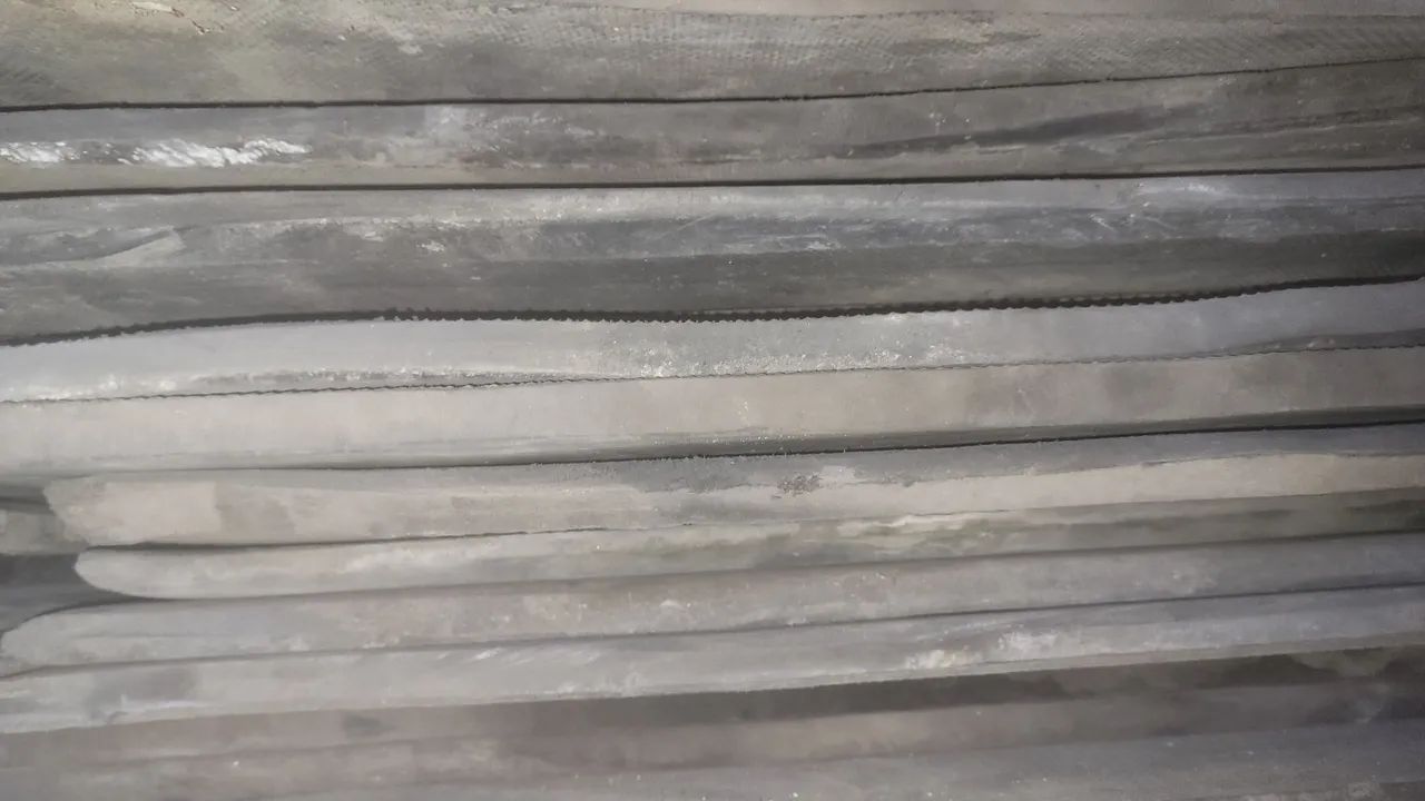 Piso de borracha 37 peças de 1m / 150 com 1 cent de espessura 55/m2  - Foto 3