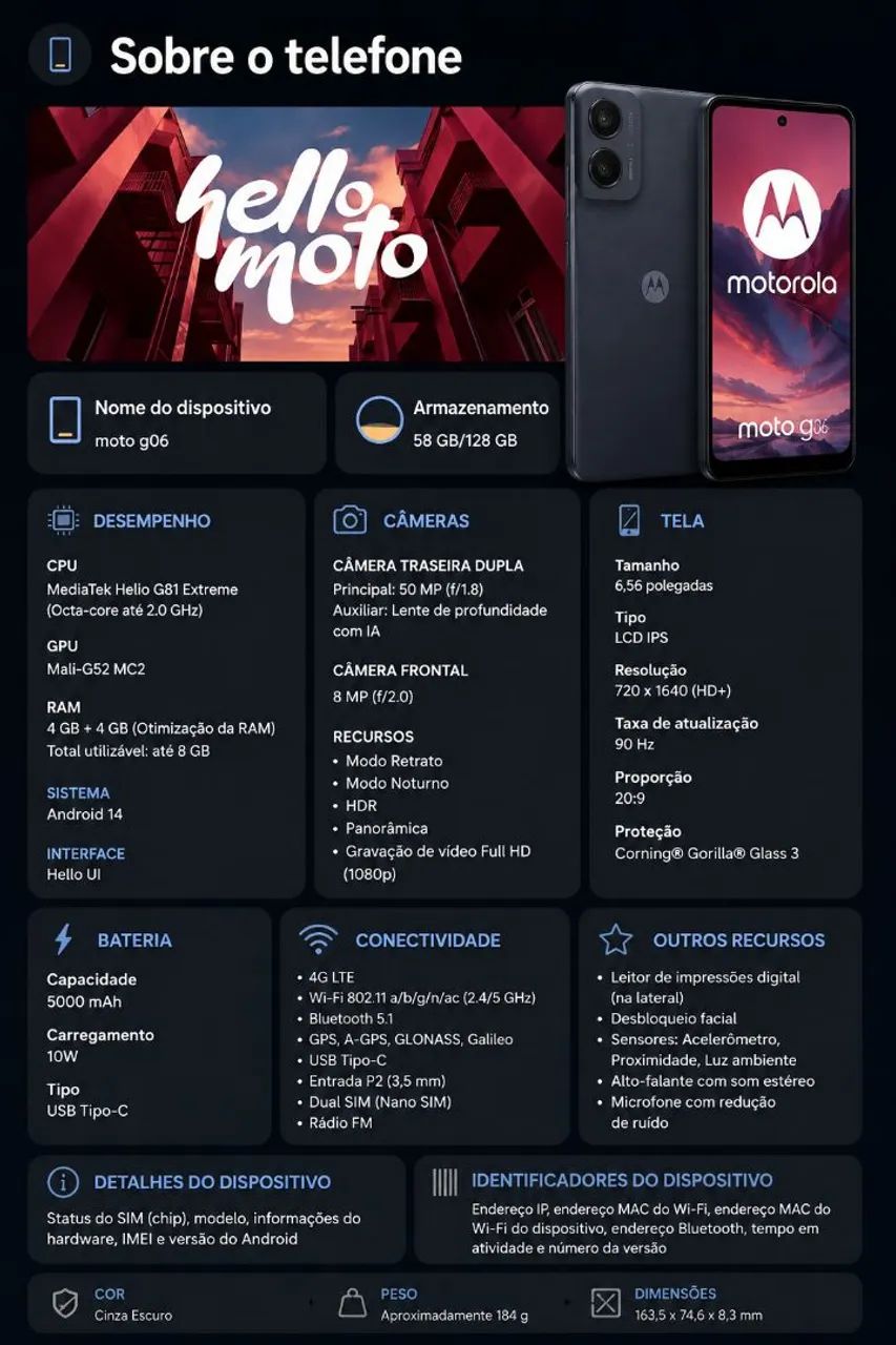 Motorola g06 - Foto 3