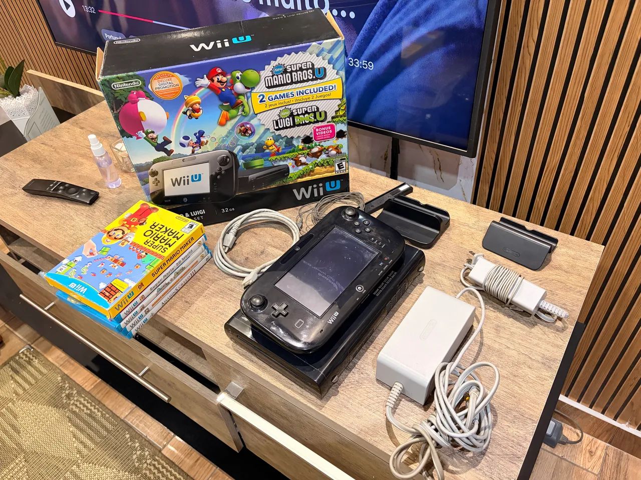 その他 Nintendo  WiiU Nintendo WiiU Deluxe Set 32GB - Consoles de Vídeo Game
