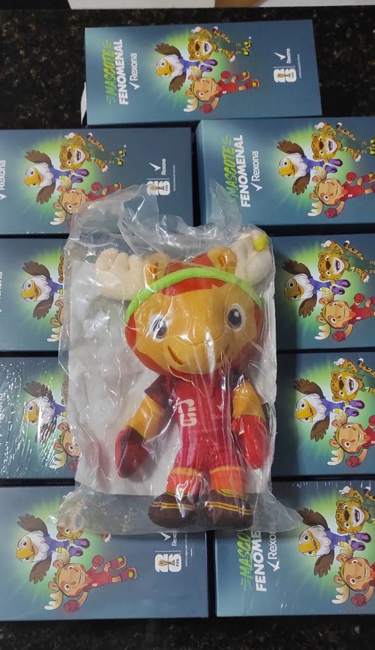 Mascote Rexona Copa 2026 - Maple