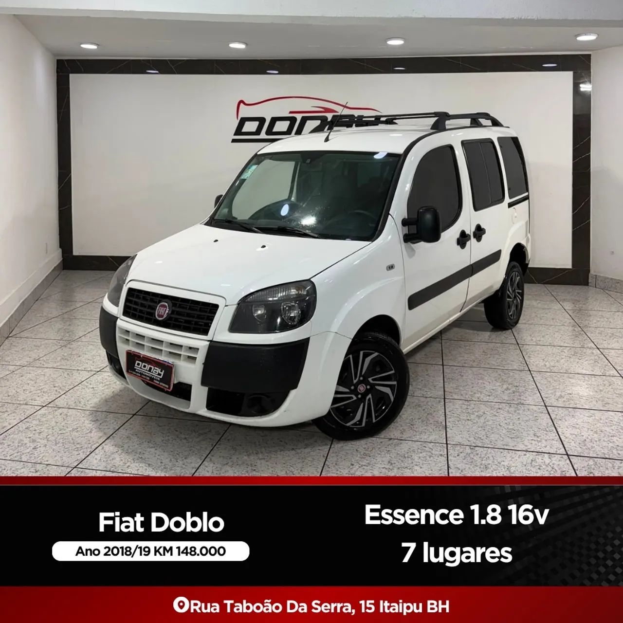 Fiat Doblo Doblo ESSENCE 1.8 Flex 16V 5p 2020