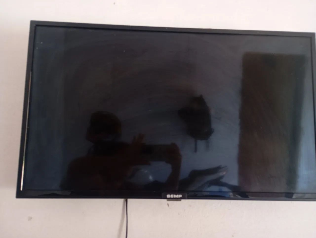 TV 32 polegadas para peças display queimado - Foto 3