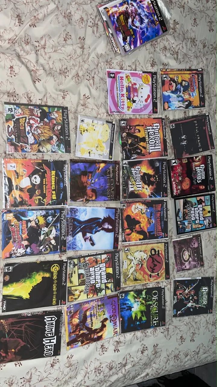 Ps2  + 42 jogos variados  - Foto 3