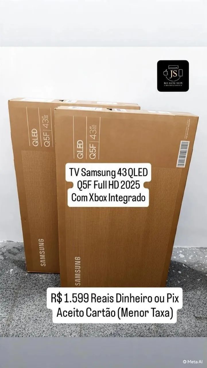 TV Samsung 43 QLED Q5F
