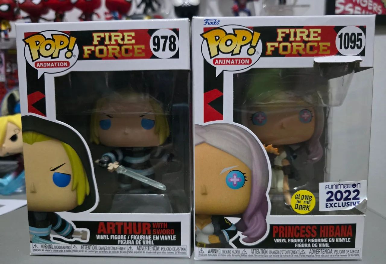 Funko Pop! Fire Force Artur Hibana