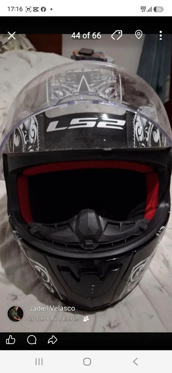 Rogers　LS2 　中古 Capacete ls2 - Peças para motos - Jardim Riviera, Franca