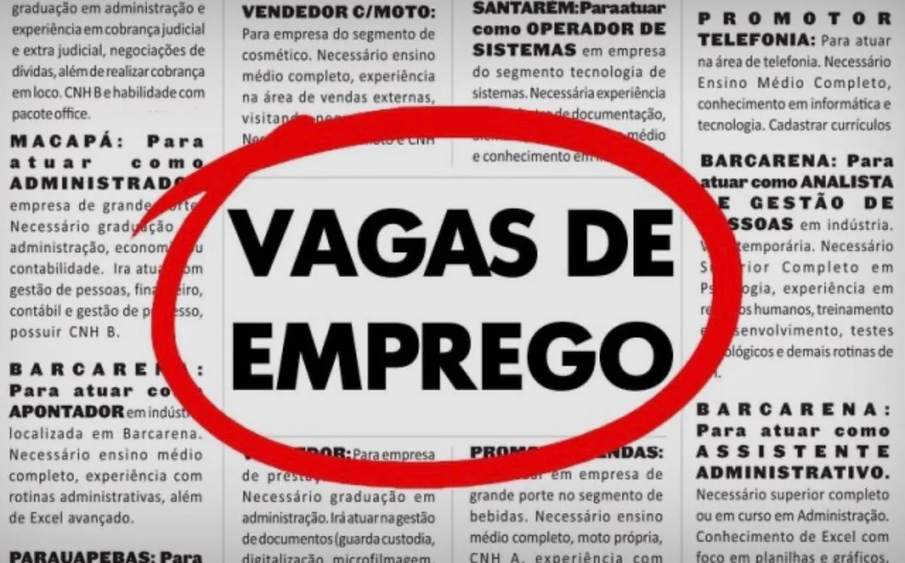 VAGA DE EMPREGO 
