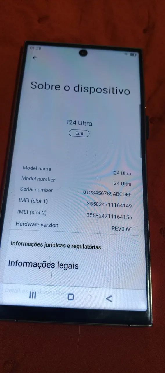 Vendo esse celular 6ram 256gb de memória Android 13 só 300 reais - Foto 2