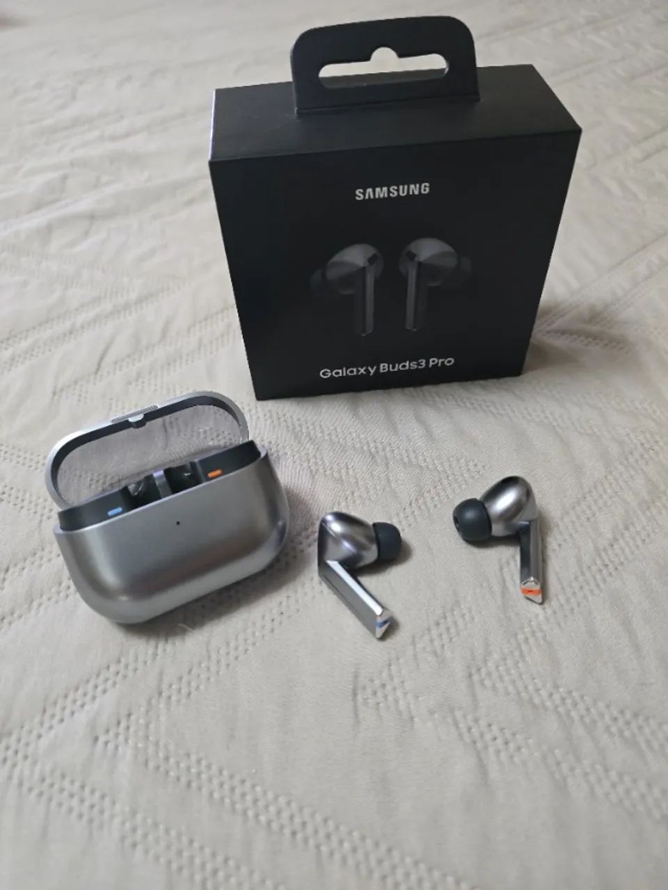 Galaxy Buds3 Pro, Fone de Ouvido sem fio, Cancelamento de Ruído