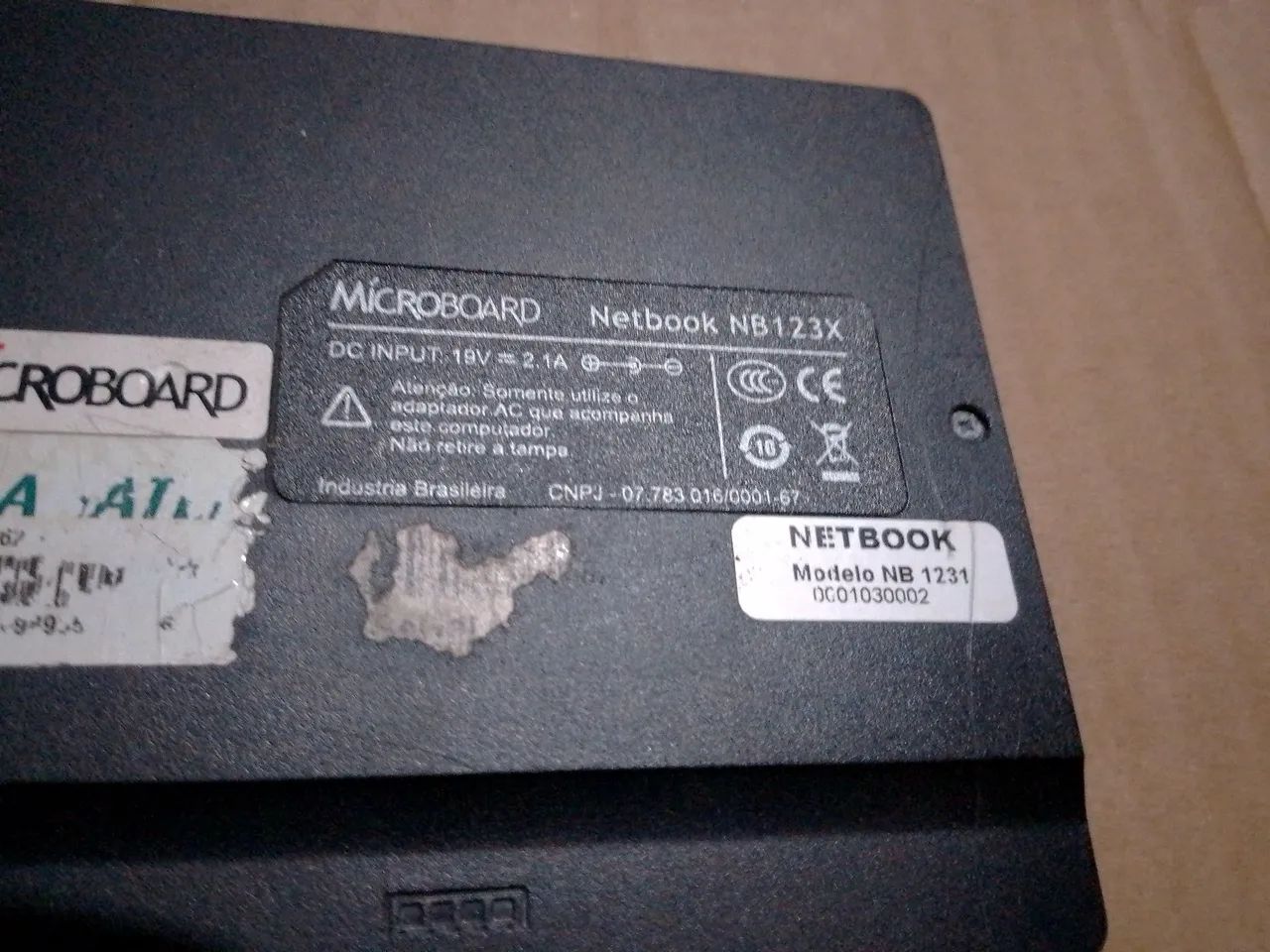 Placa Wi-Fi Notebook Microboard NB1231 Original  - Foto 3